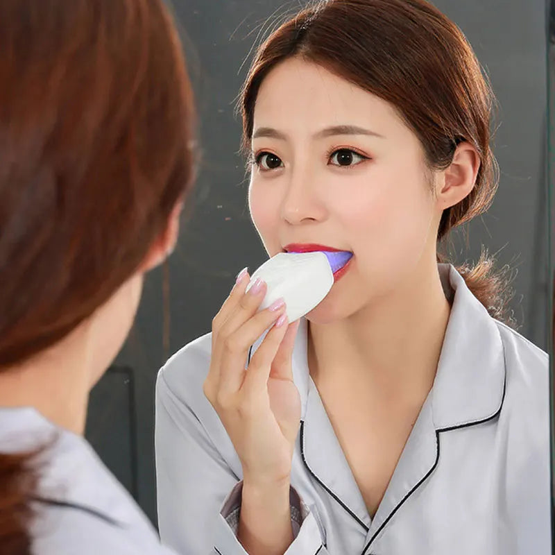 Brosse à dents électrique sonique intelligente à tête en silicone, Type U, 360 degrés, Charge USB automatique, étanche