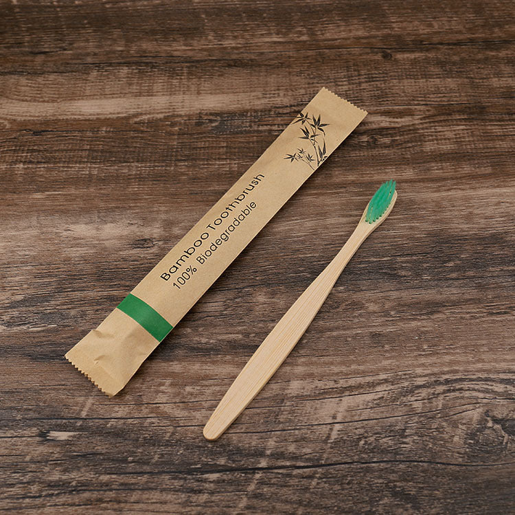Brosses à Dents en Bambou — Lot de 10 | Poils Doux & Éco-Responsable | Vie Essentielle