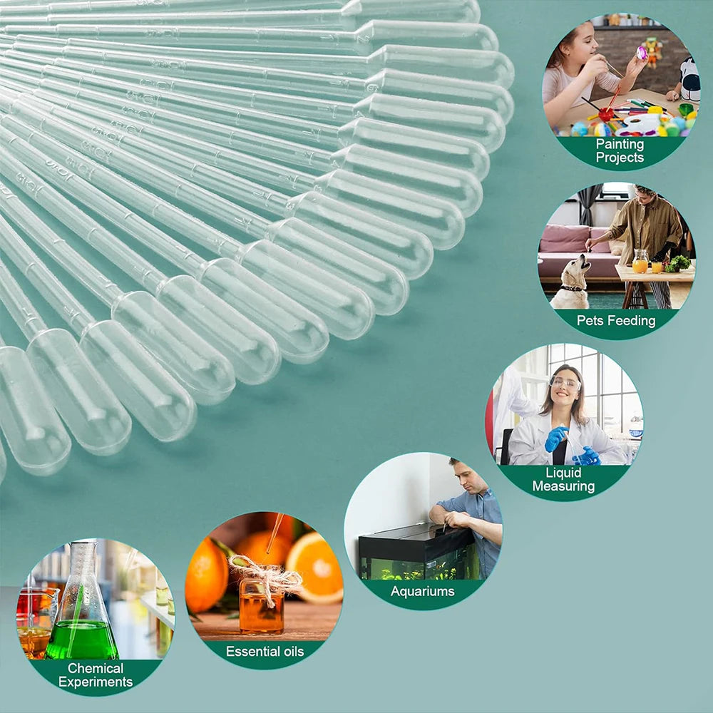 Pipettes Compte-Gouttes 3ml — Dosage Précis pour Huiles Essentielles | Vie Essentielle