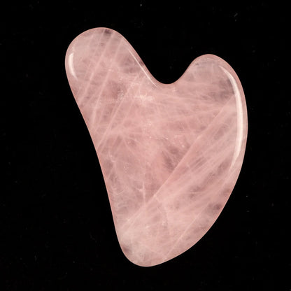 Gua Sha en Pierre Naturelle — Massage Visage & Lifting Naturel | Vie Essentielle