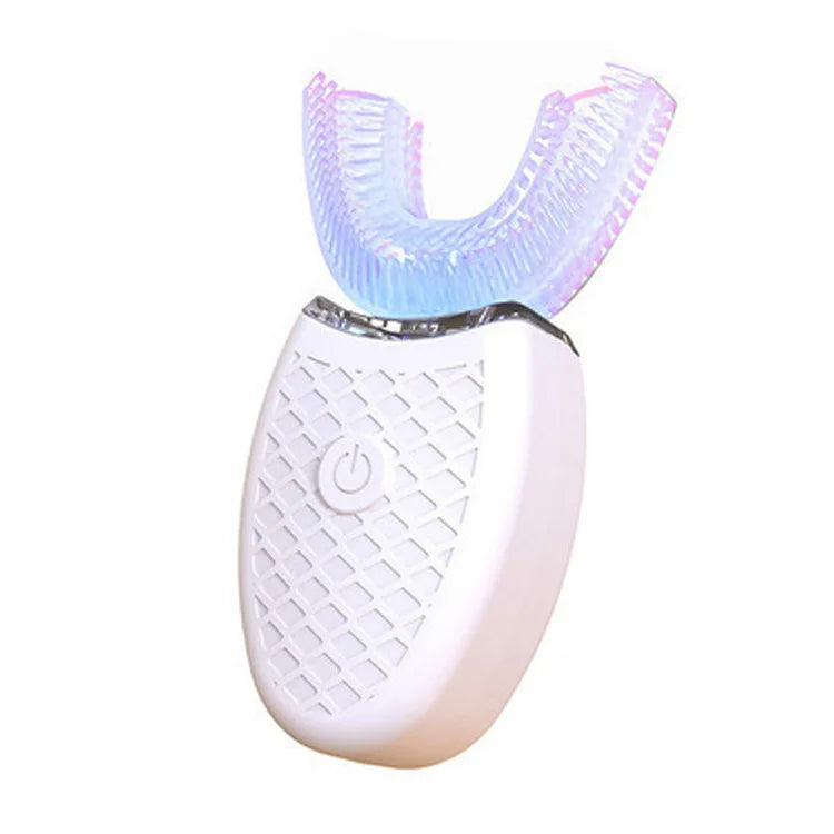 Brosse à dents intelligente de Type U, sonique électrique automatique à 360 degrés, avec Charge USB, tête en silicone étanche pour les soins buccaux