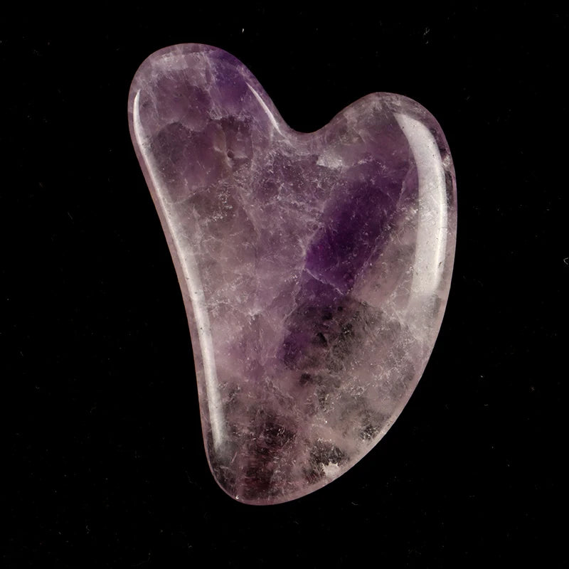 Gua Sha en Pierre Naturelle — Massage Visage & Lifting Naturel | Vie Essentielle