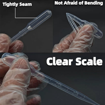 Pipettes Compte-Gouttes 3ml — Dosage Précis pour Huiles Essentielles | Vie Essentielle