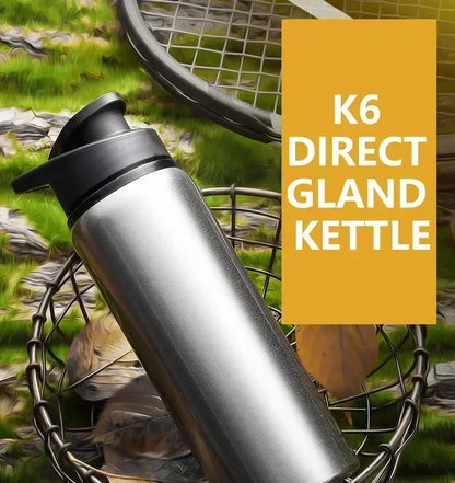Gourde en Acier Inoxydable 600ml — Sport, Voyage & Quotidien | Vie Essentielle