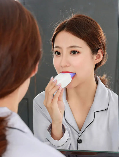 Brosse à dents électrique sonique intelligente à tête en silicone, Type U, 360 degrés, Charge USB automatique, étanche