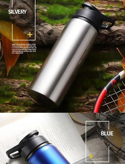 Gourde en Acier Inoxydable 600ml — Sport, Voyage & Quotidien | Vie Essentielle
