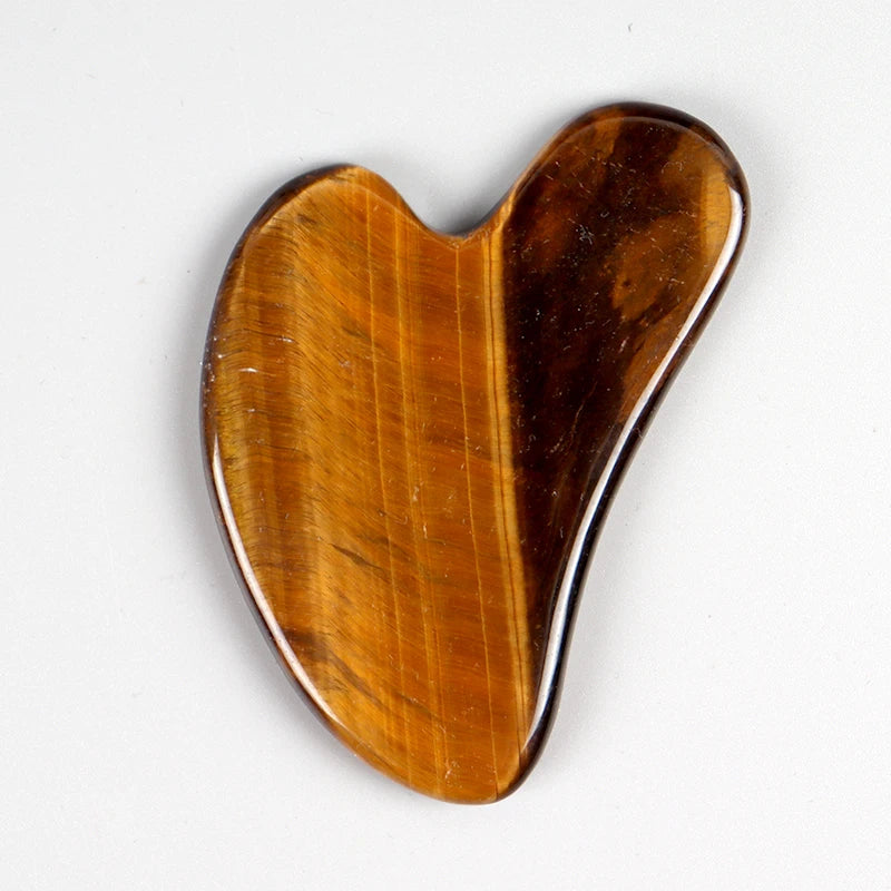 Gua Sha en Pierre Naturelle — Massage Visage & Lifting Naturel | Vie Essentielle